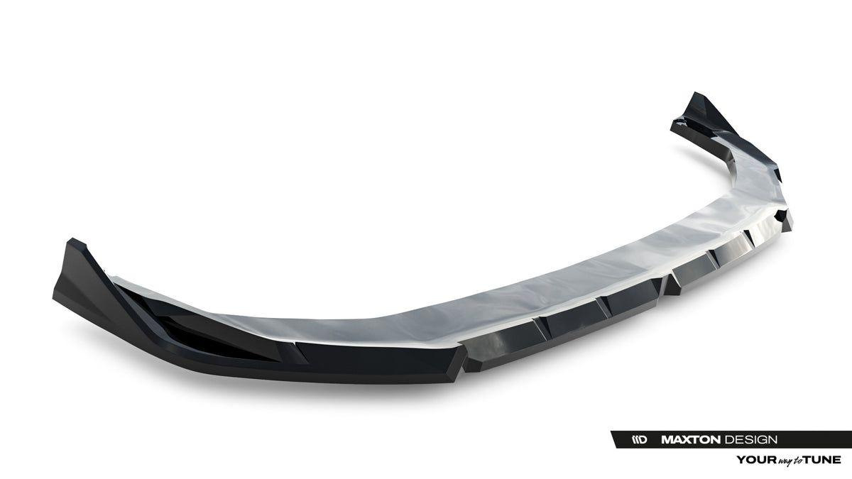 Frontsplitter til BMW X2 M35i U10 med valgfri rød stripe