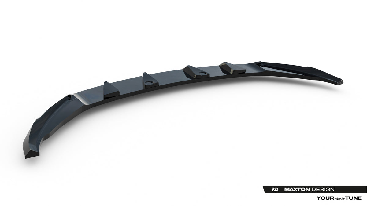 Frontsplitter til BYD Seal Mk1 med rød stripe montert