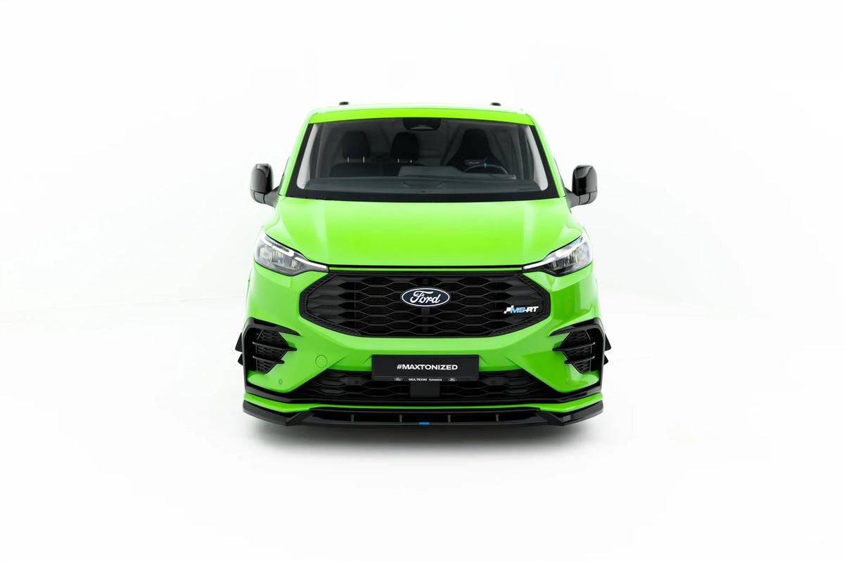 Frontsplitter Ford Transit Custom MSRT Mk2 montert på frontfangeren