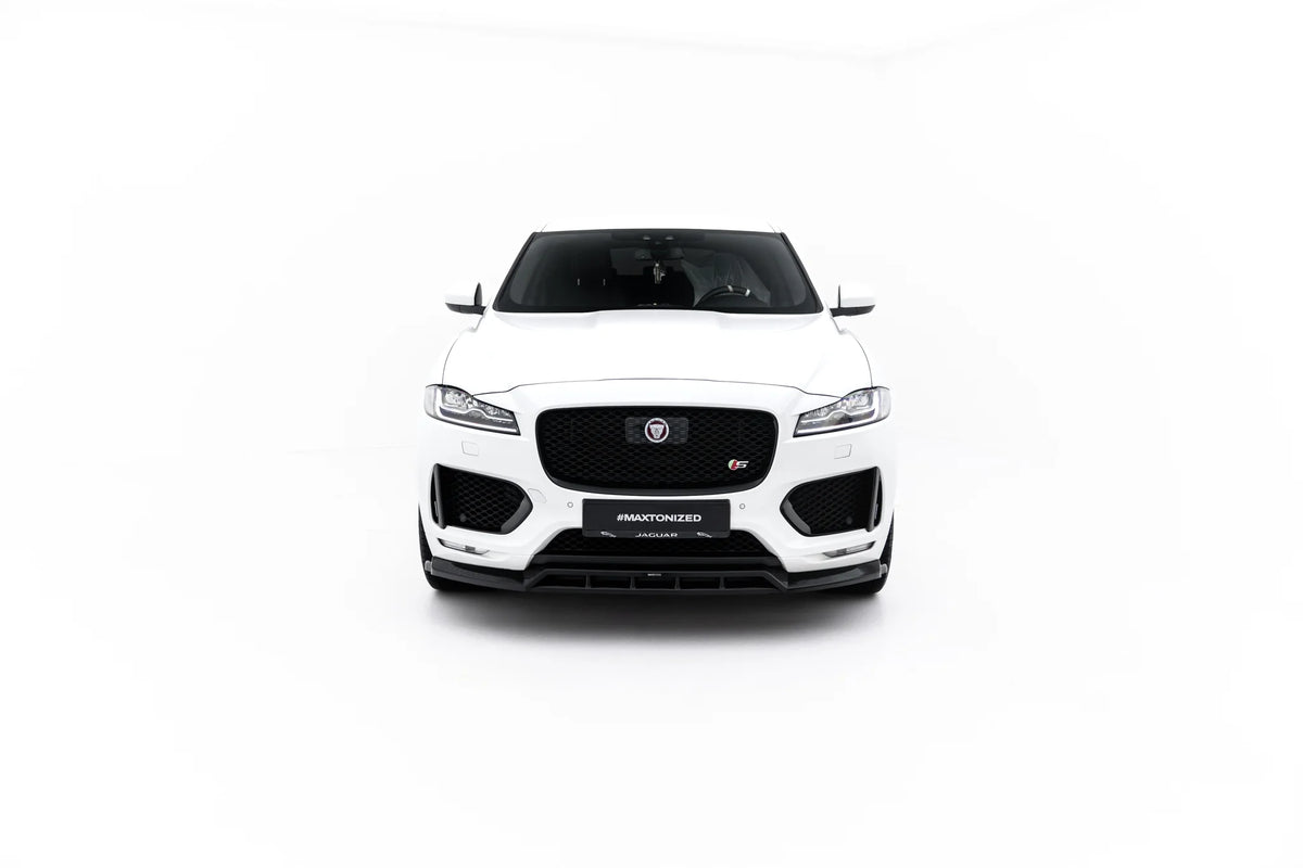 Maxton Design frontsplitter til Jaguar F-Pace S X761 sett forfra