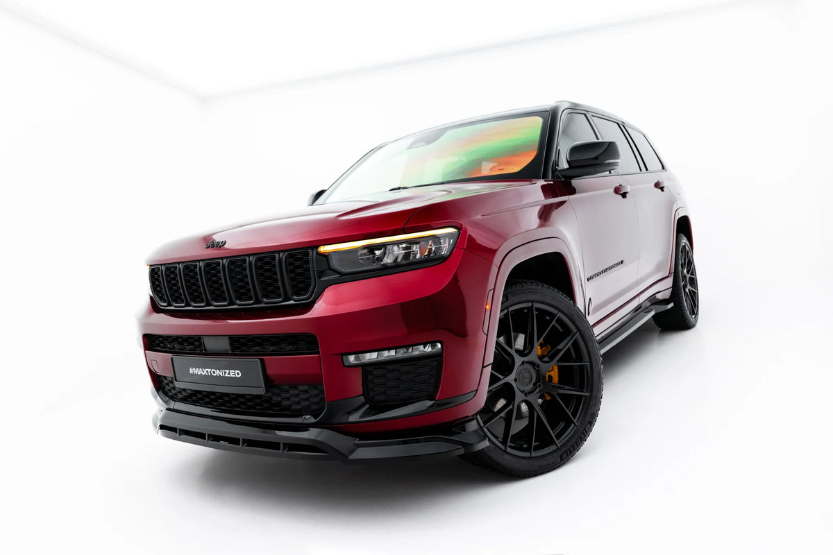 Frontsplitter i Gloss Black til Jeep Grand Cherokee L Mk5
