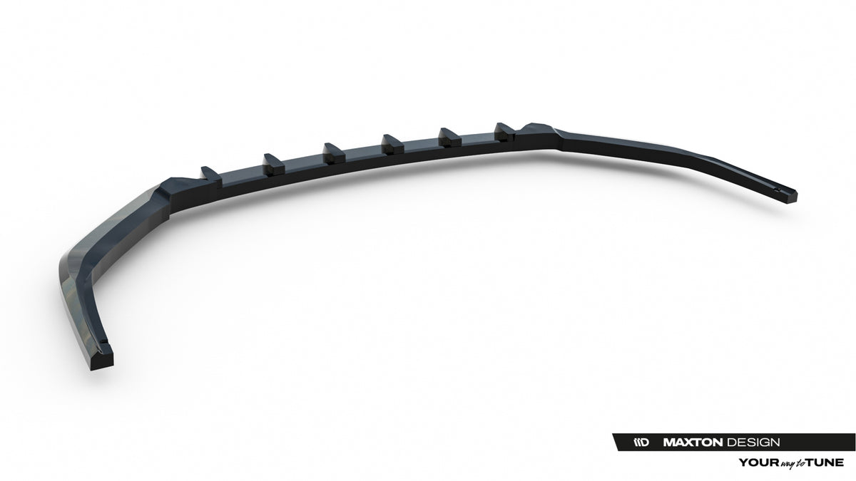 Blank sort frontsplitter til Lexus RX F-Sport Mk4 Facelift