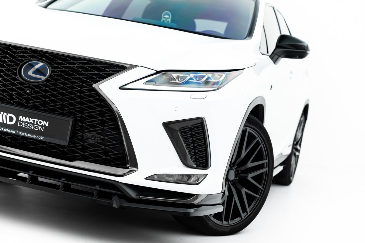 Detaljbilde av Maxton Design frontsplitter til Lexus RX F-Sport