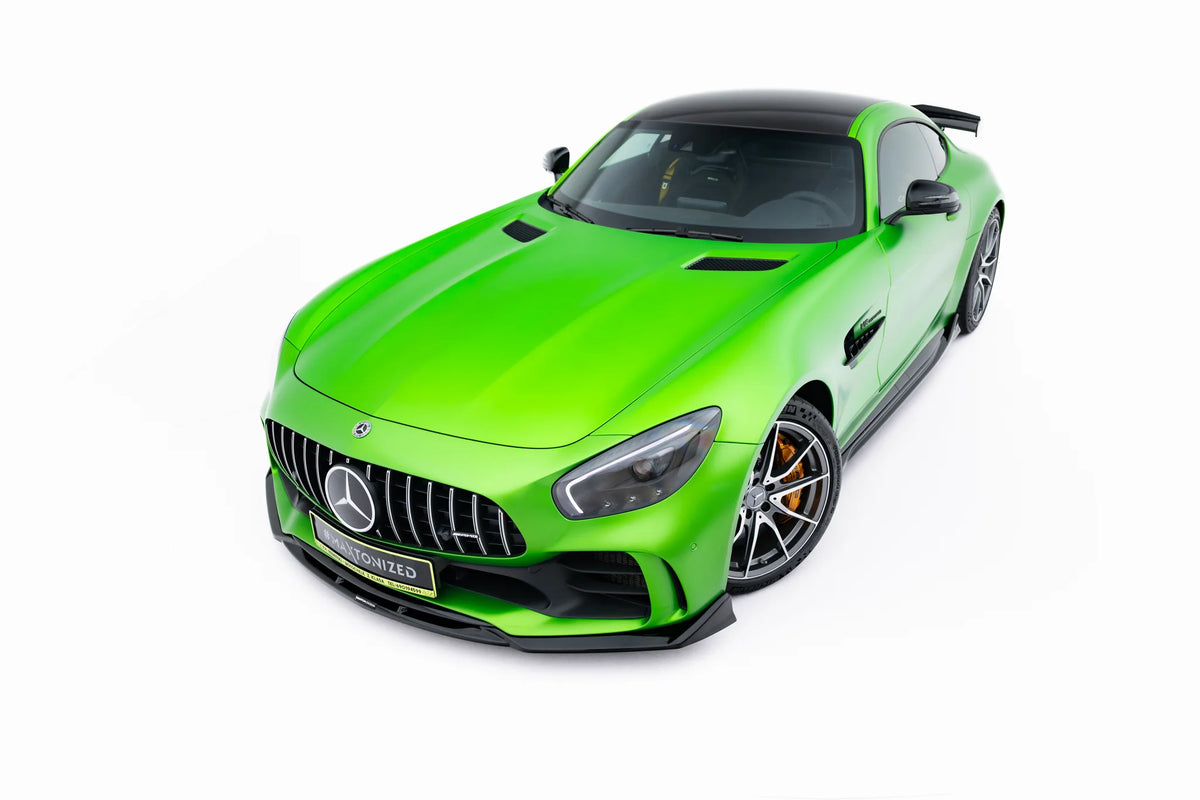 Frontsplitter fra Maxton Design montert på Mercedes-AMG GT R C190 Facelift