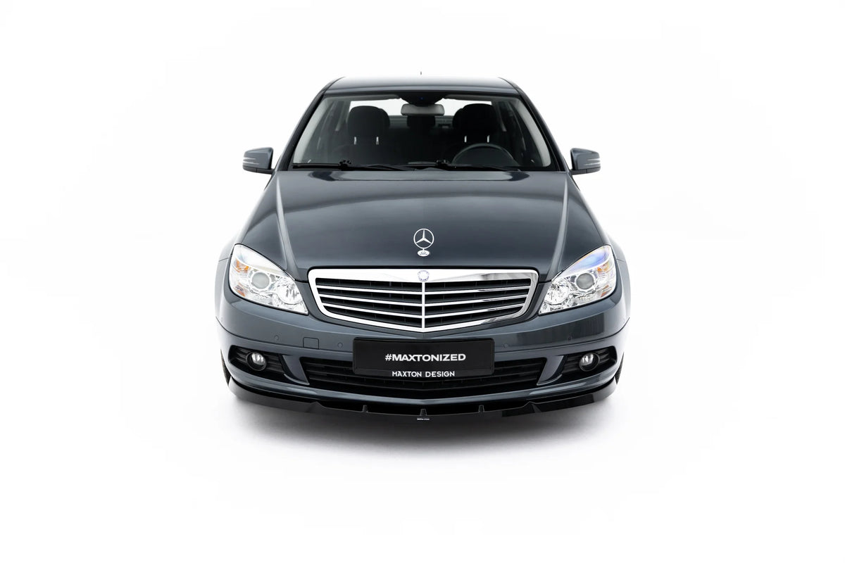 Frontspoiler Mercedes W204 C-Klasse 07-09 vist montert