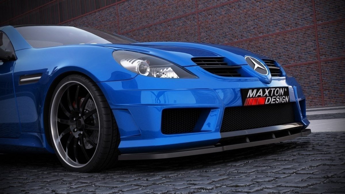 Frontspoiler Mercedes SLK R171 (For Me-Slk -R171-Amg172-F1) detaljbilde av profilen
