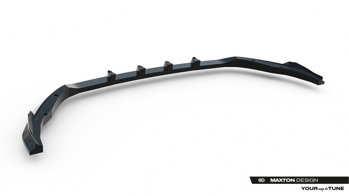 Undersiden av frontsplitter for Renault Clio Mk5 Facelift