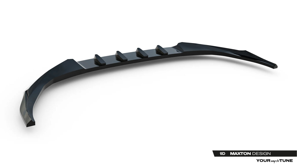 Detalj av Maxton Design frontsplitter til Audi A3 Sedan 8Y Facelift