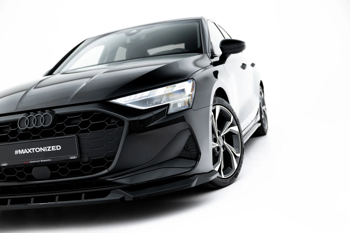 Frontsplitter til Audi A3 Sedan 8Y Facelift sett forfra