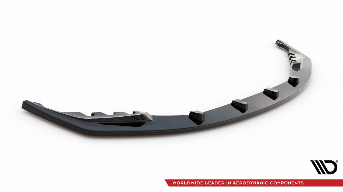 Blank sort frontsplitter til BMW M3 G80/G81 sett forfra