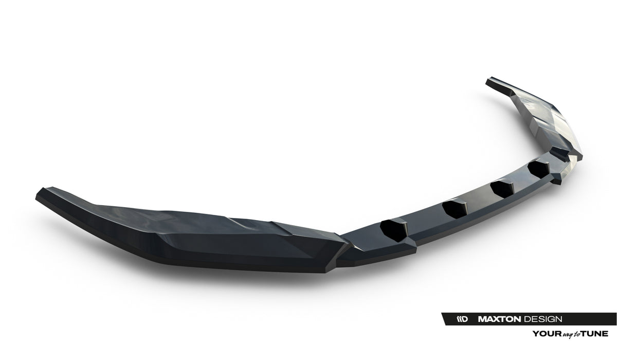 Frontsplitter til Lexus IS 500 med valgfri rød eller hvit stripe