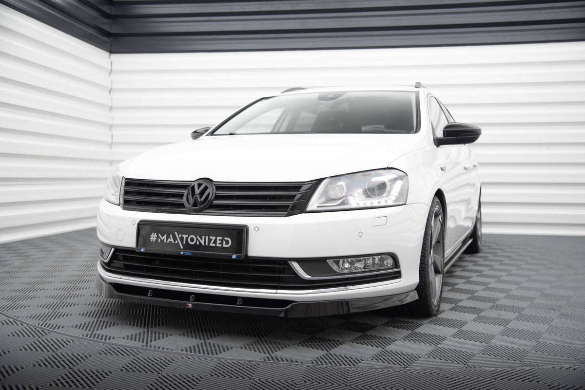 Frontspoiler VW Passat B7 detaljbilde av profilen