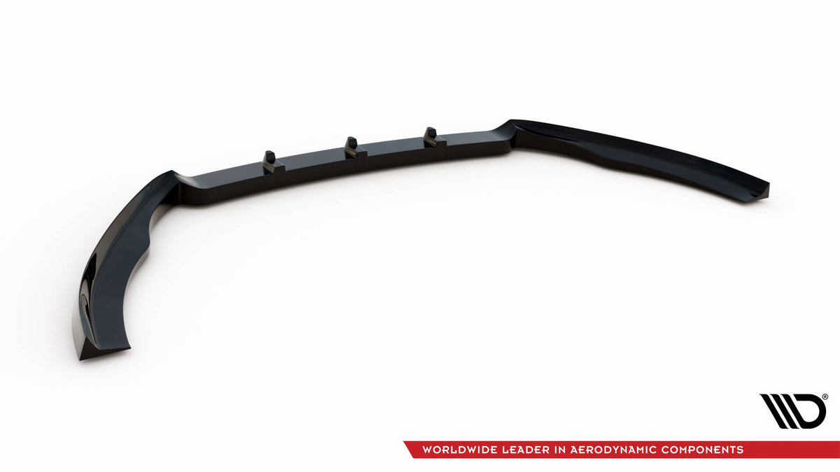 Frontspoiler VW Passat B7 naerbilde av overflaten