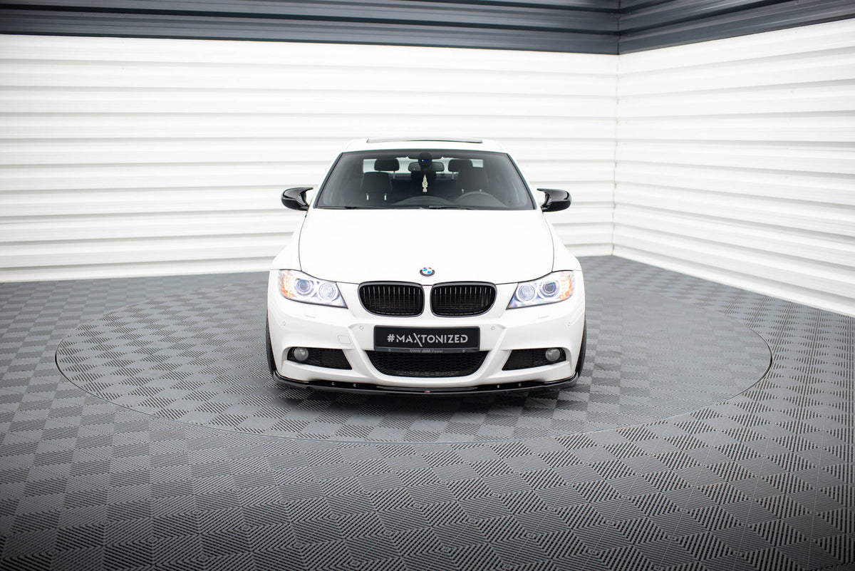 Frontspoiler BMW 3 E91 M-Pack Facelift sett fra siden