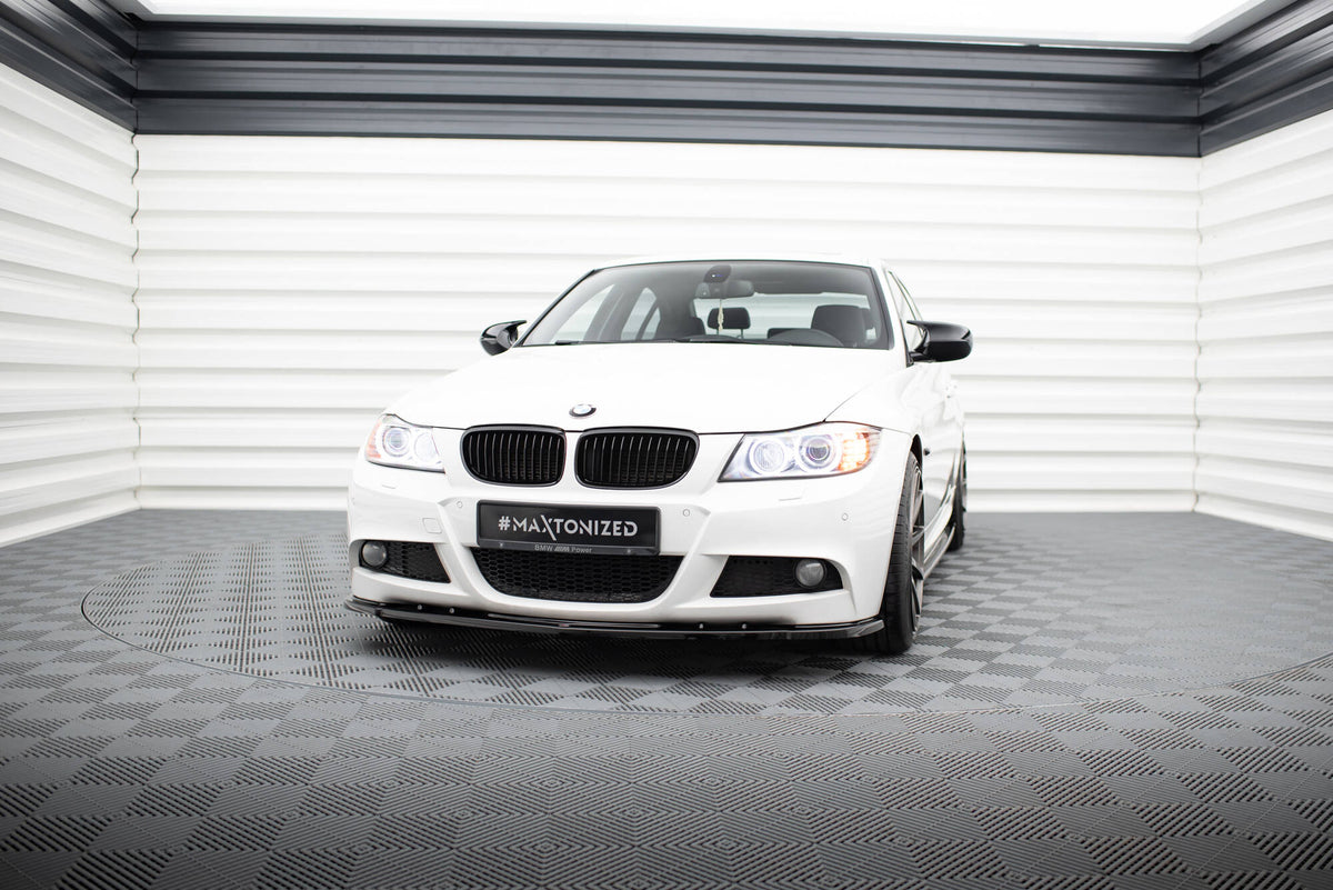 Frontspoiler BMW 3 E91 M-Pack Facelift vist montert