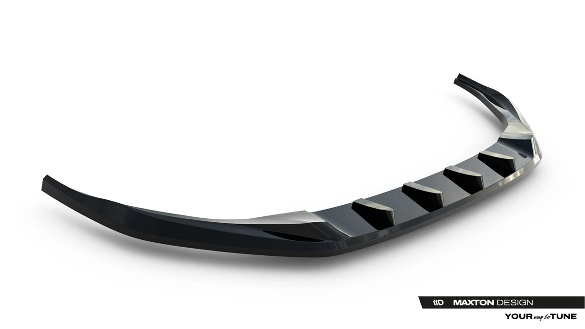 Maxton frontsplitter V.2 til Audi A3 Sedan 8Y Facelift i ABS-plast