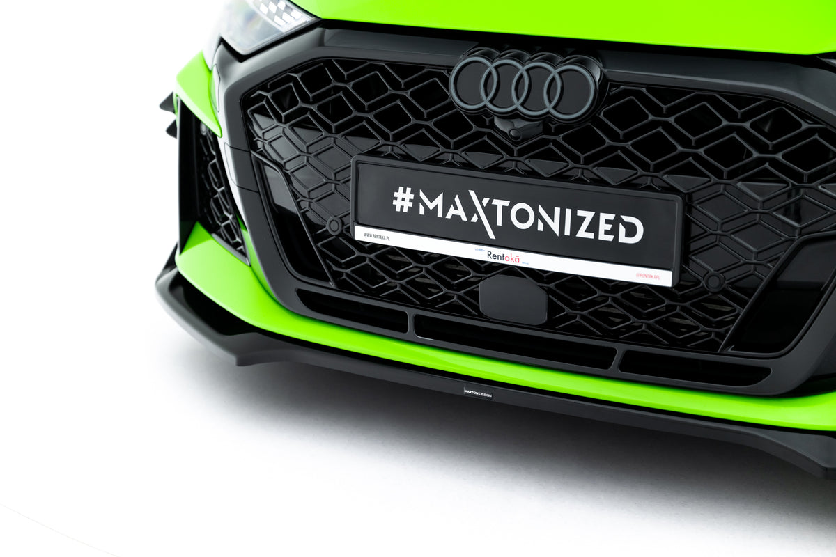 Blank sort frontsplitter til Audi RS3 Sportback 8Y Facelift