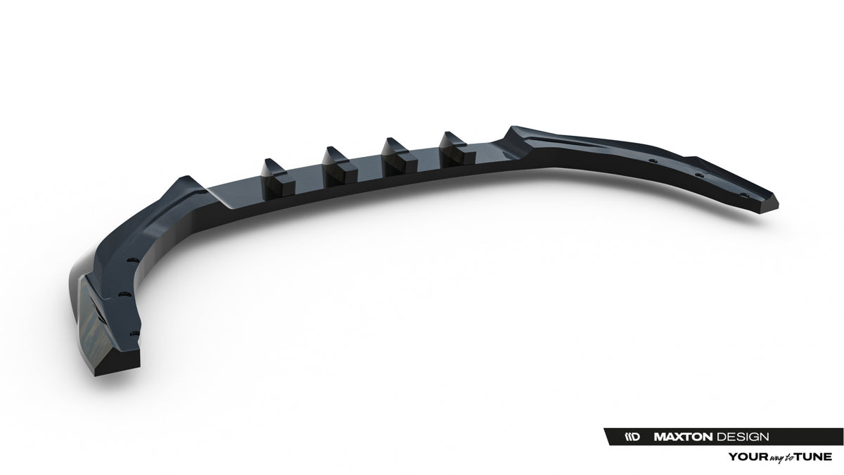 MG 3 Mk1 med montert frontsplitter i blank sort