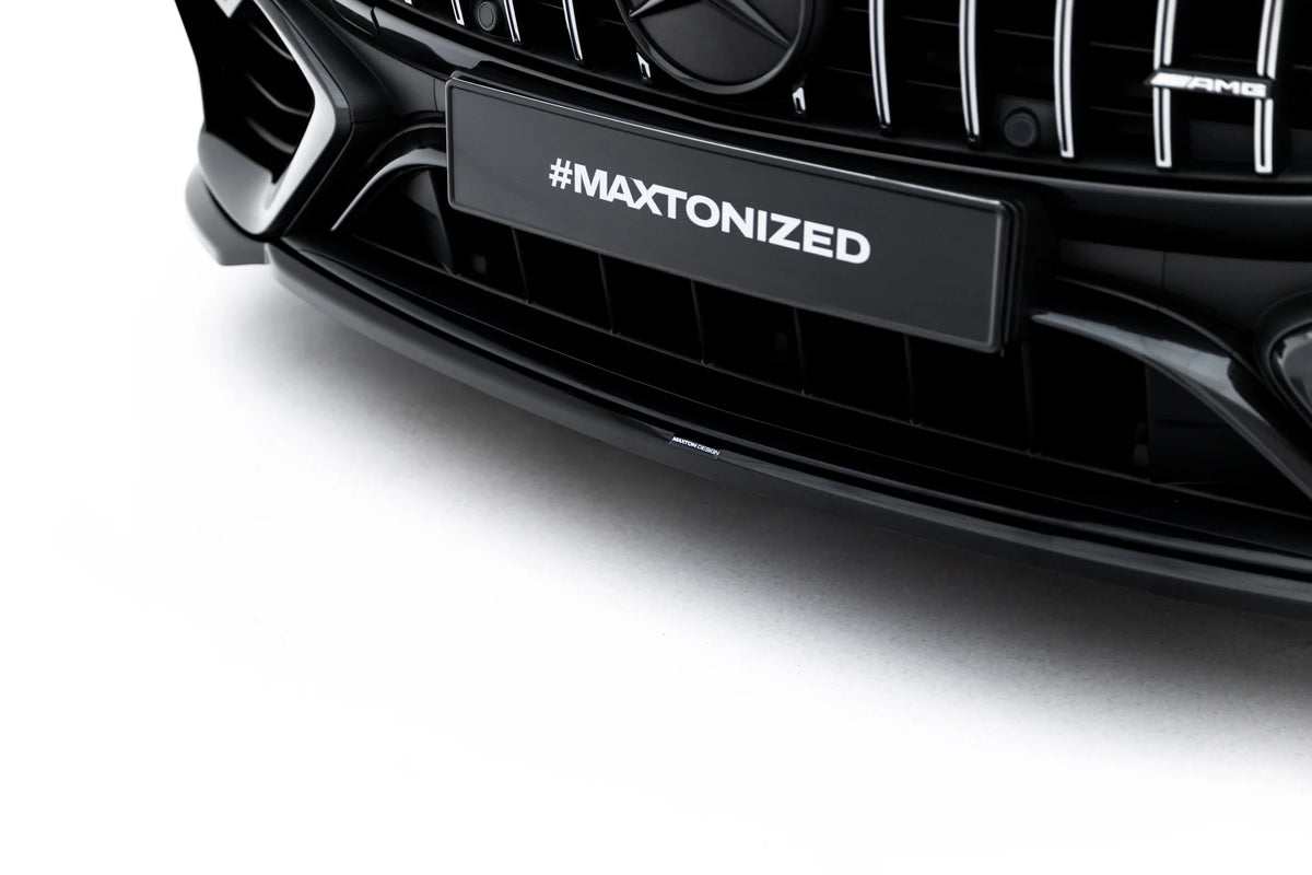 Frontsplitter til Mercedes-AMG C63 W206 sett fra siden