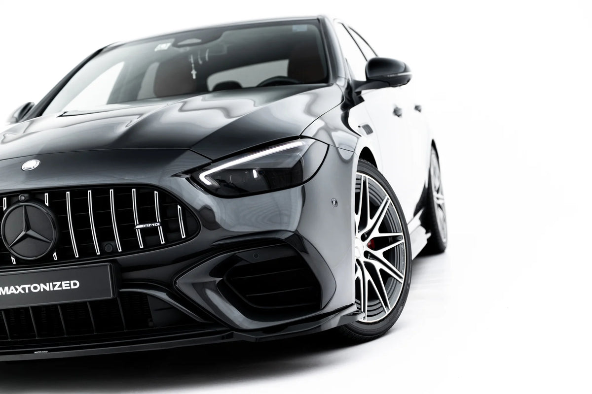 Frontsplitter V.2 til Mercedes-AMG C63 Estate S206 i ABS-plast