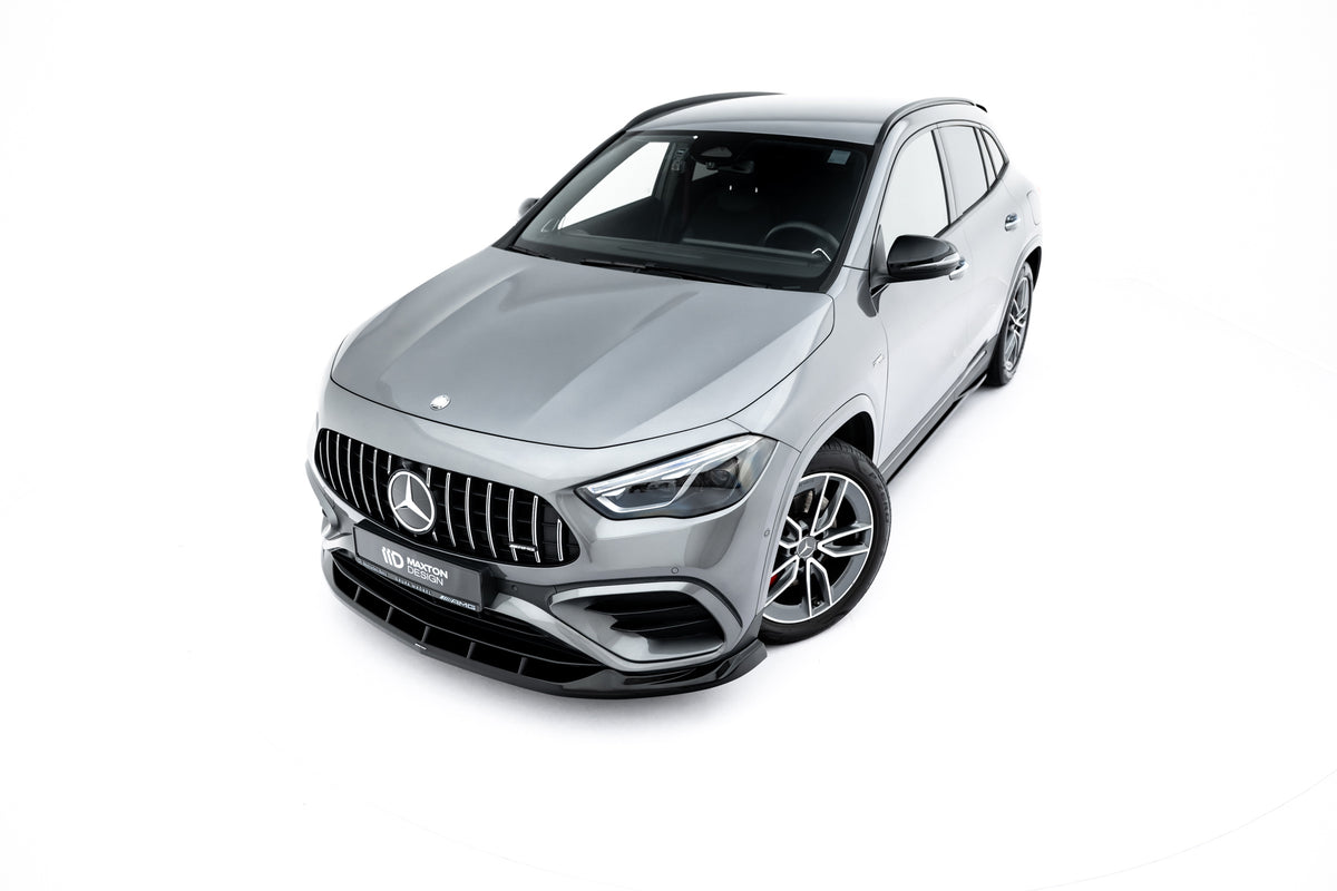Frontsplitter V.2 for Mercedes-AMG GLA 35 sett forfra