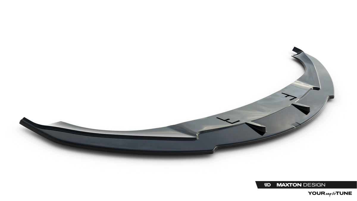 Frontsplitter V.2 til Tesla Model S Mk1 levert med monteringssett