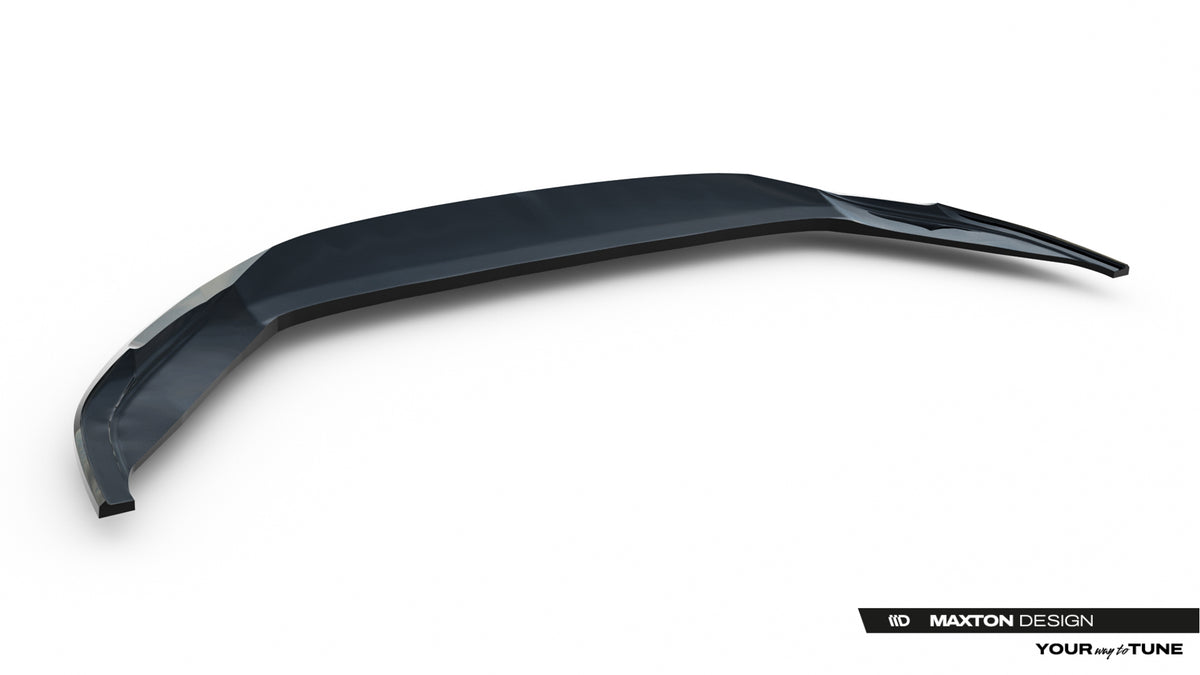Frontsplitter i ABS-plast med blank sort overflate til Jetta GLI Mk7
