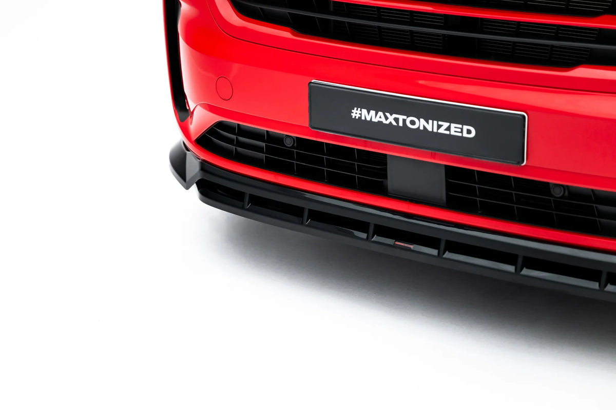 Frontsplitter V.2 til VW Transporter T7 med monteringssett