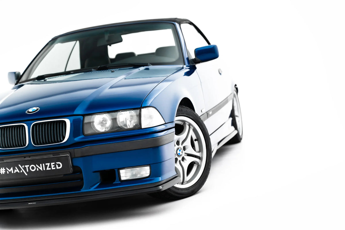 Blank sort frontsplitter V.3 til BMW M3 E36 i ABS-plast