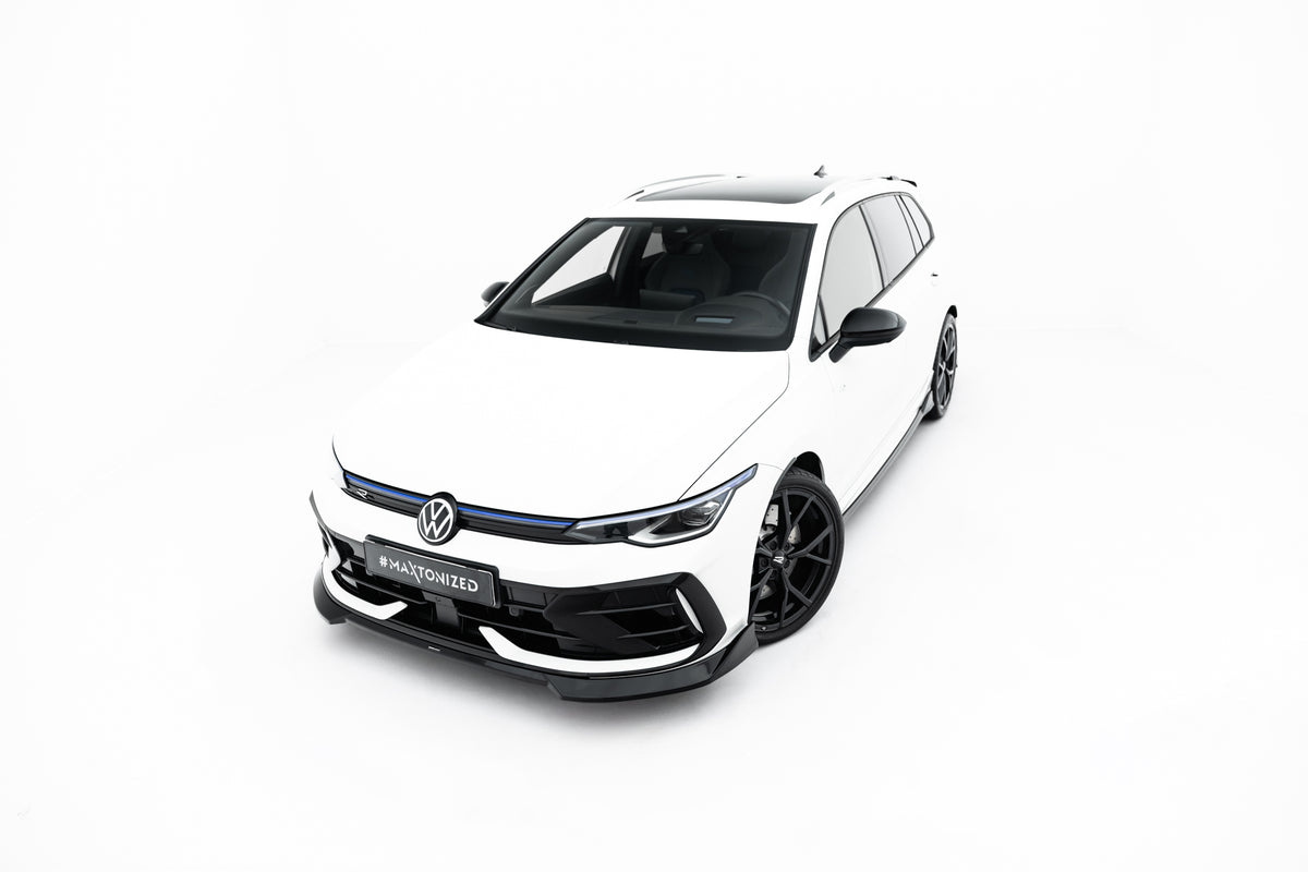 Frontsplitter til Golf R Variant Mk8 Facelift sett forfra