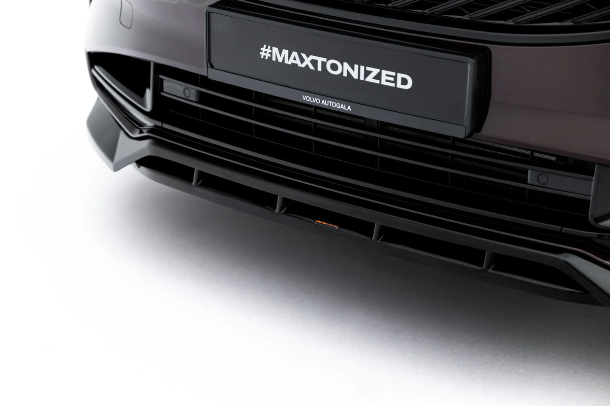 Sidevisning av frontsplitter på Volvo XC90 Mk2 Facelift 2