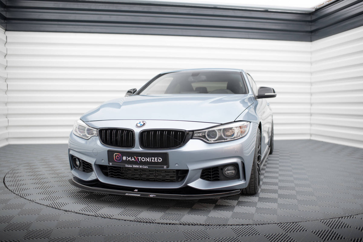 Frontspoiler BMW 4 F32 Hybrid M-Pack (Gts-Look) vist montert