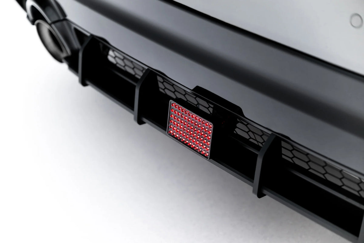 Nærbilde av LED bremselys for Toyota GR Yaris Mk4 Facelift