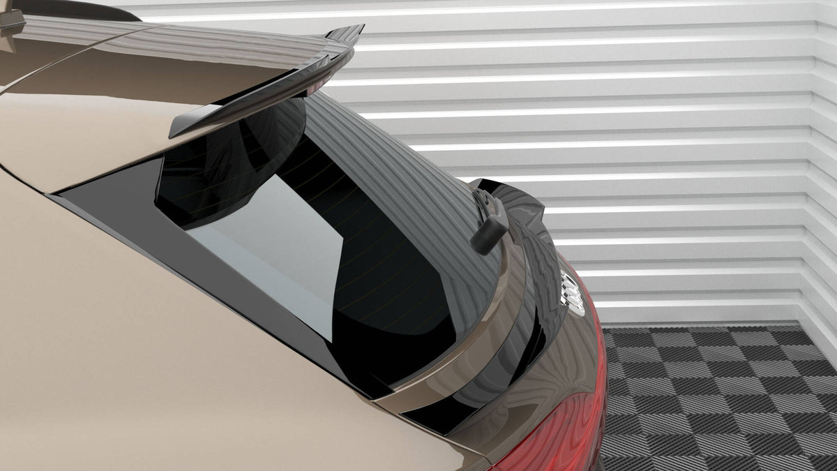 Nærbilde av spoiler cap for Audi e-Tron som viser overflatestruktur i ABS-plast