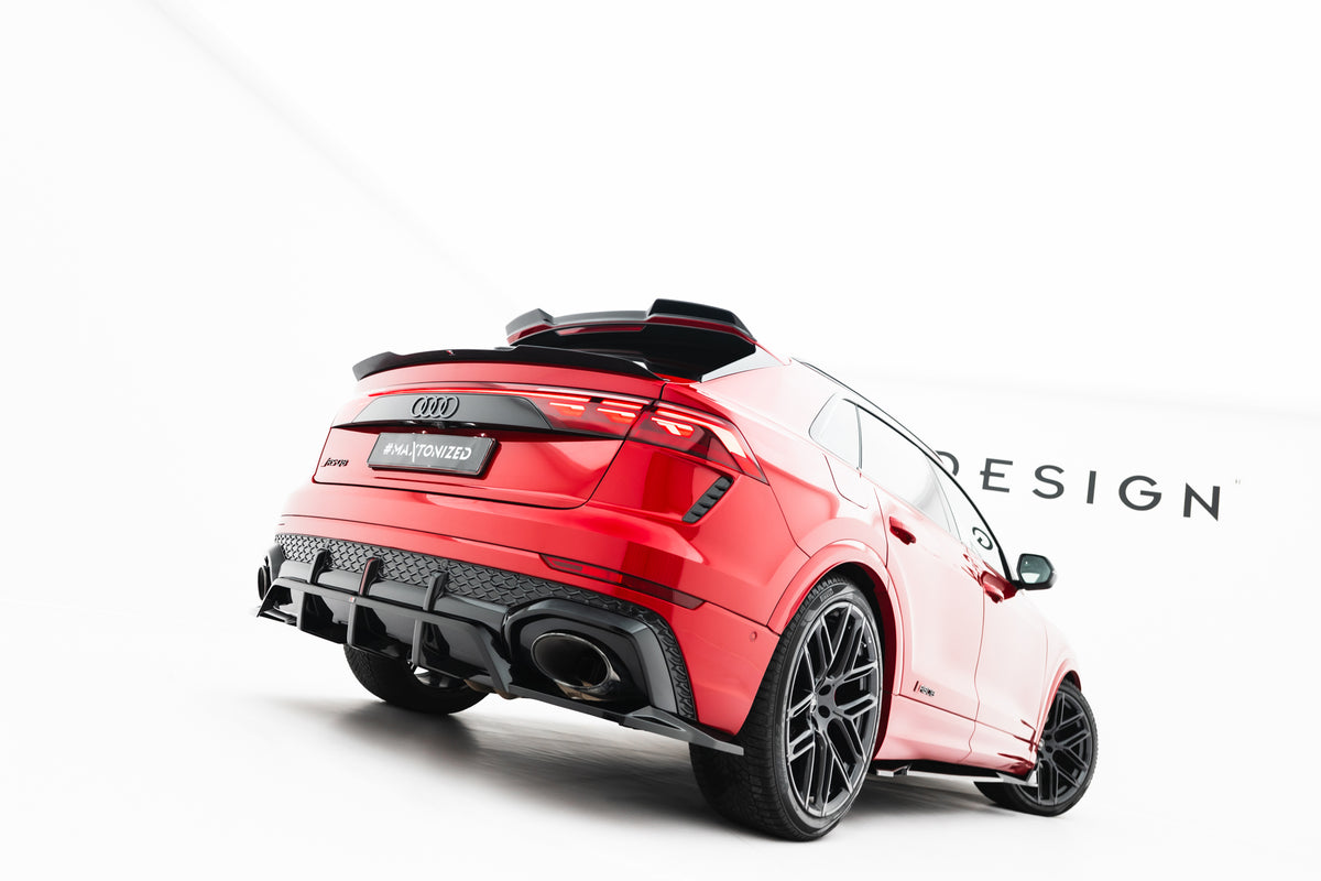 Spoiler Cap V.1 til Audi RSQ8 Mk1 Facelift vist fra siden