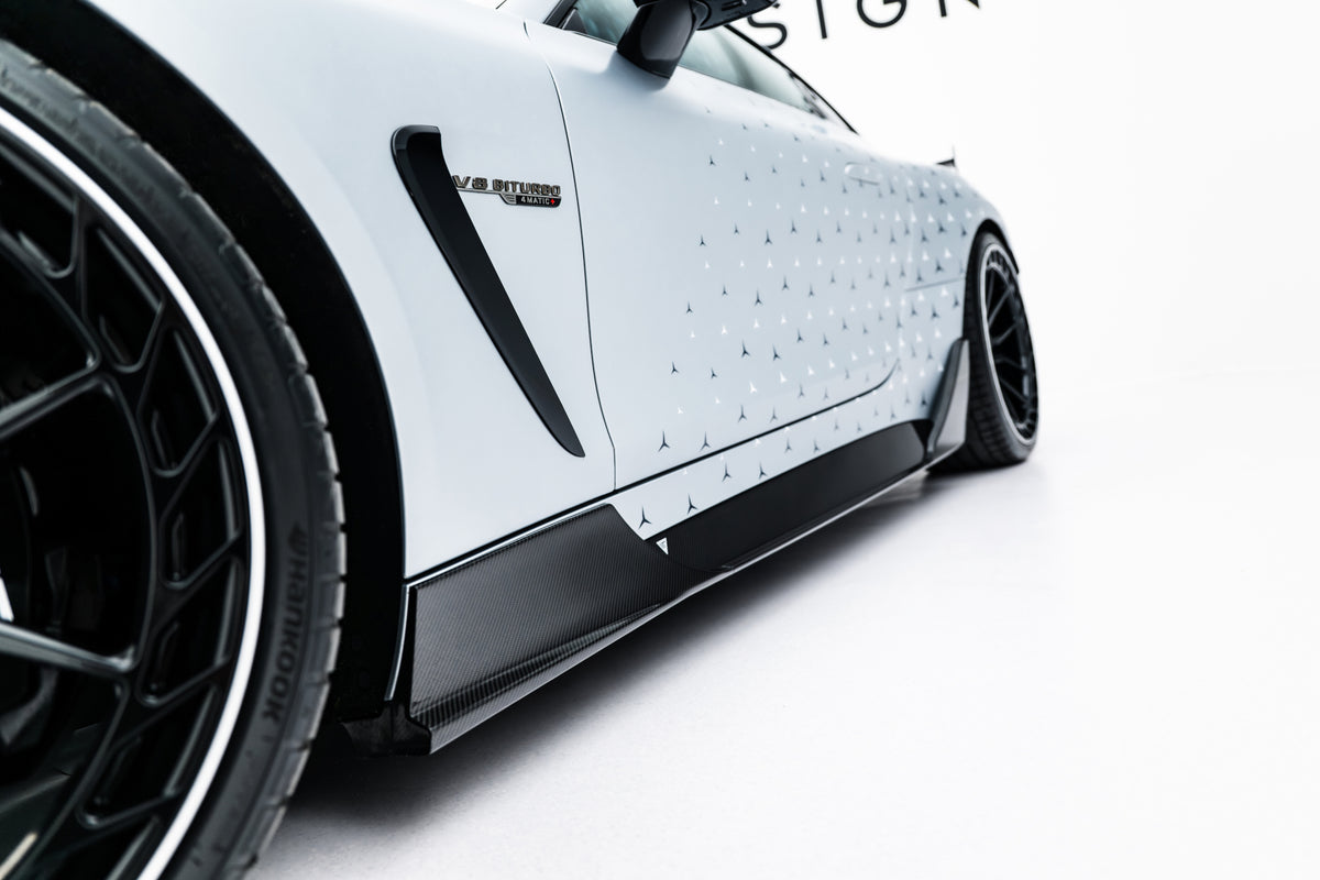 Hekkspoiler og diffuser i karbon til Mercedes-AMG GT C192