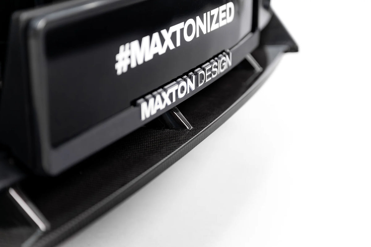 Frontsplitter til BMW 740i xDrive M-Pack G70 sett nedenfra