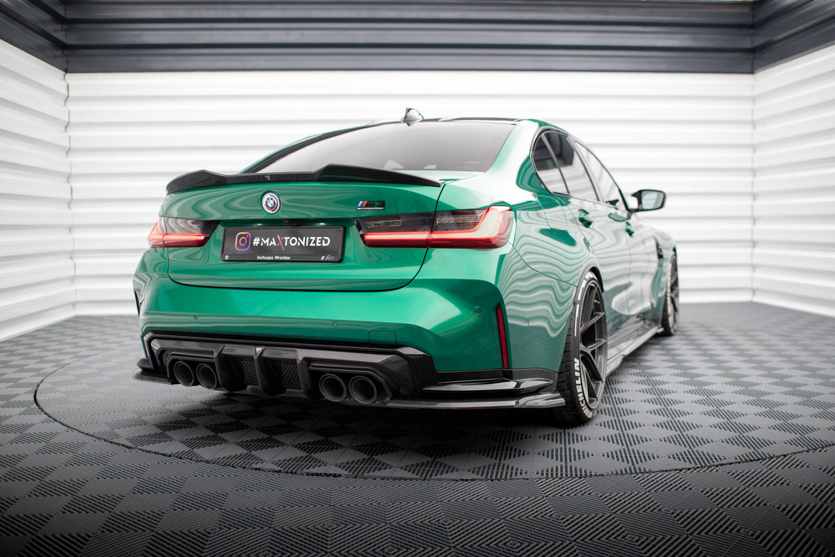 Bakre diffuser i prepreg karbon til BMW M3 Sedan G80