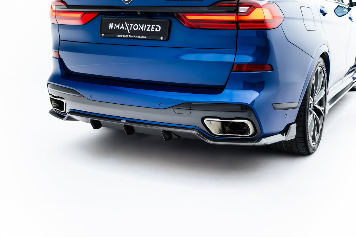 Underside av bakdiffuser i prepreg karbonfiber til BMW X7 G07