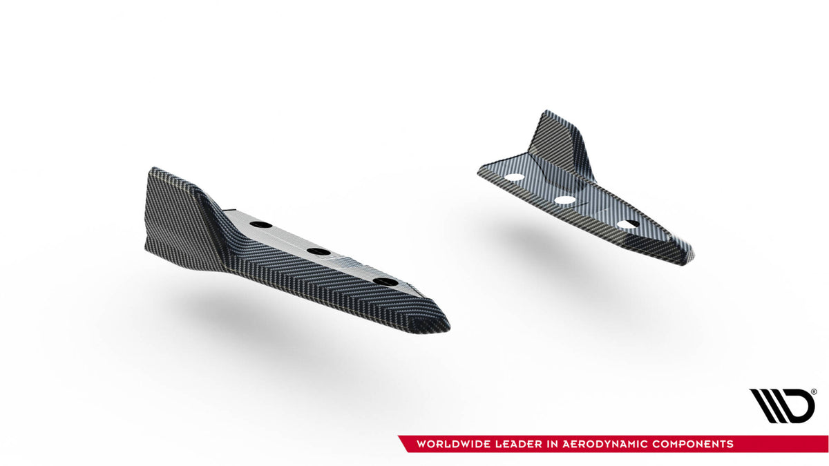 Maxton Design sidesplittere bak til BMW X5 M F95 Facelift i karbon
