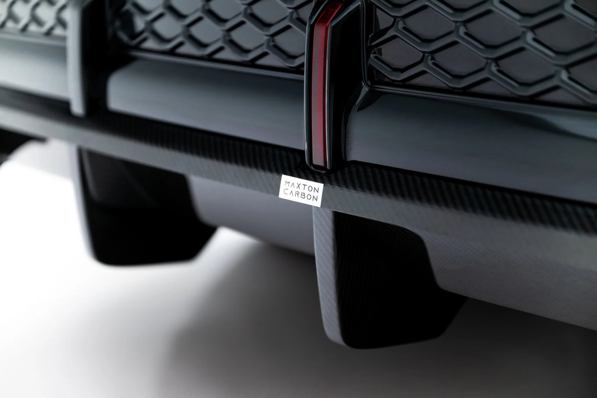 Baksplitter i prepreg-karbon til Audi RSQ8 Facelift sett fra siden