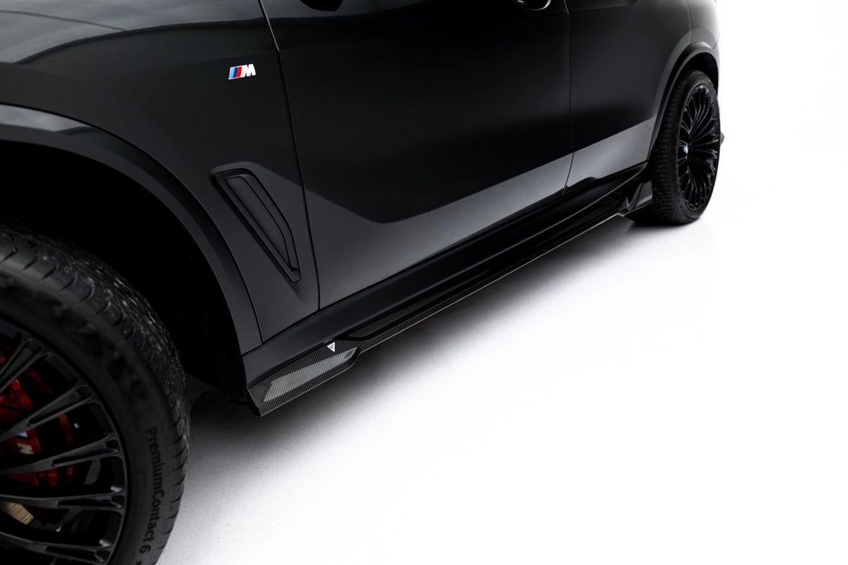 Sideskjørt BMW X5 M-Pack G05 montert langs terskelen