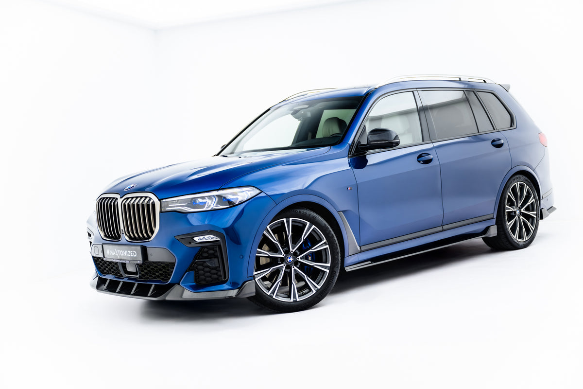 Karbon sideskjørt til BMW X7 M-Pack G07 med ferdige monteringshull