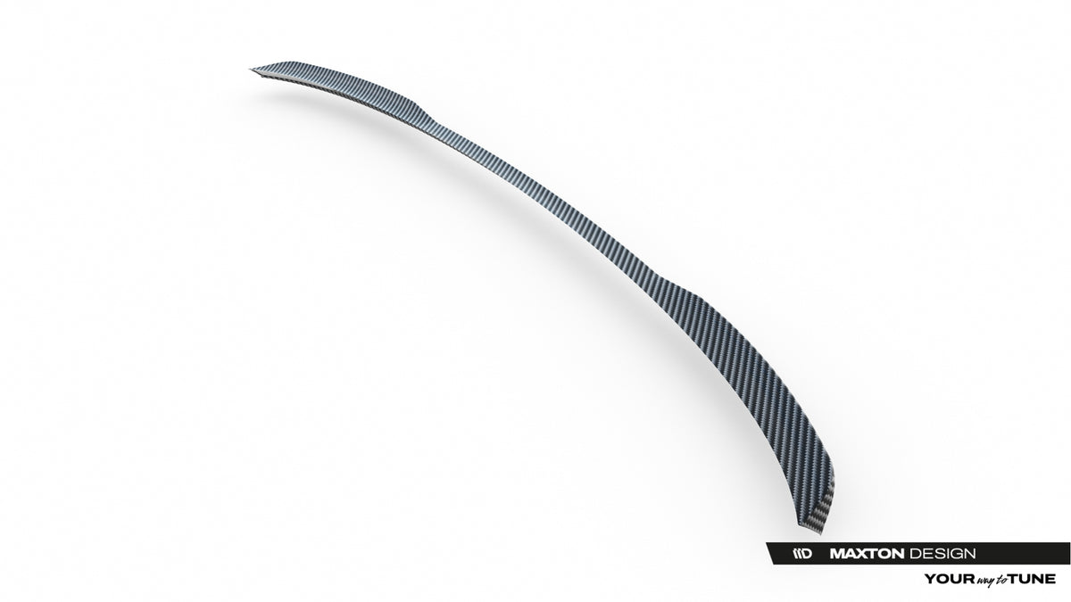 Prepreg karbon hekkspoiler til BMW X7 M-Pack G07 sett ovenfra