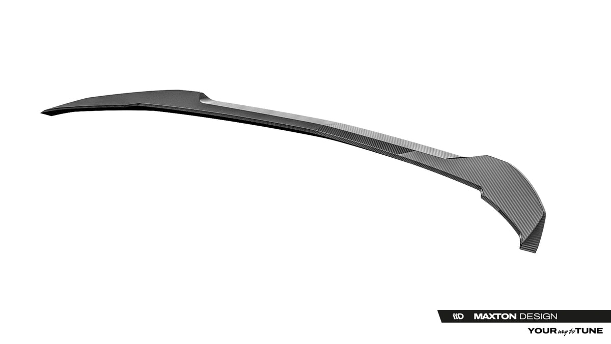 Detalj av 3M-feste på karbon hekkspoiler til Lamborghini Urus Mk1