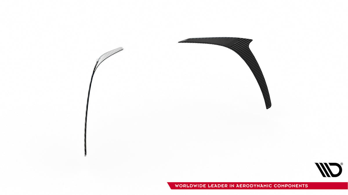 Canards for Mercedes-AMG GT C192 i prepreg-karbon fra Maxton