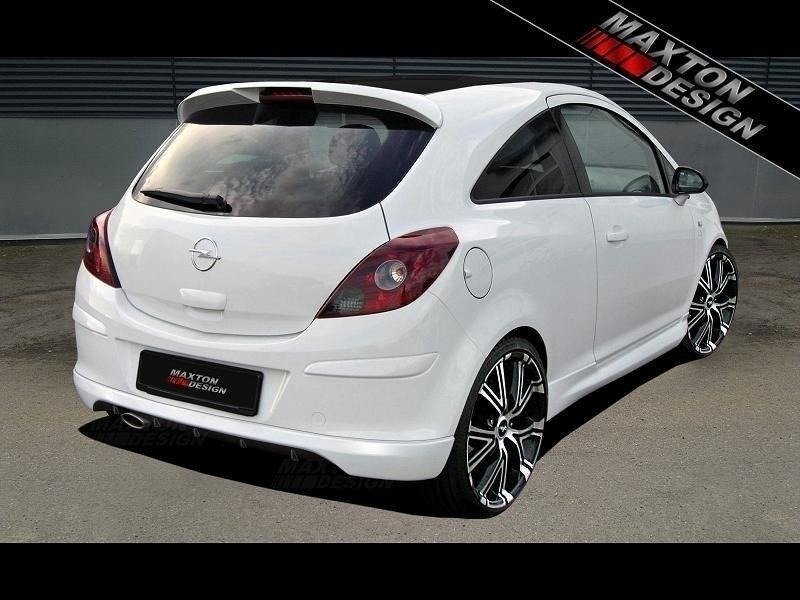 Diffuser Opel Corsa D 2006-2014 detaljbilde av profilen