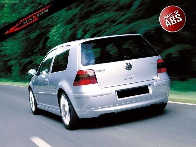 Hekkspoiler Volkswagen Golf Mk4 25th Anniversary-utseende uten eksoshull detaljbilde av profilen