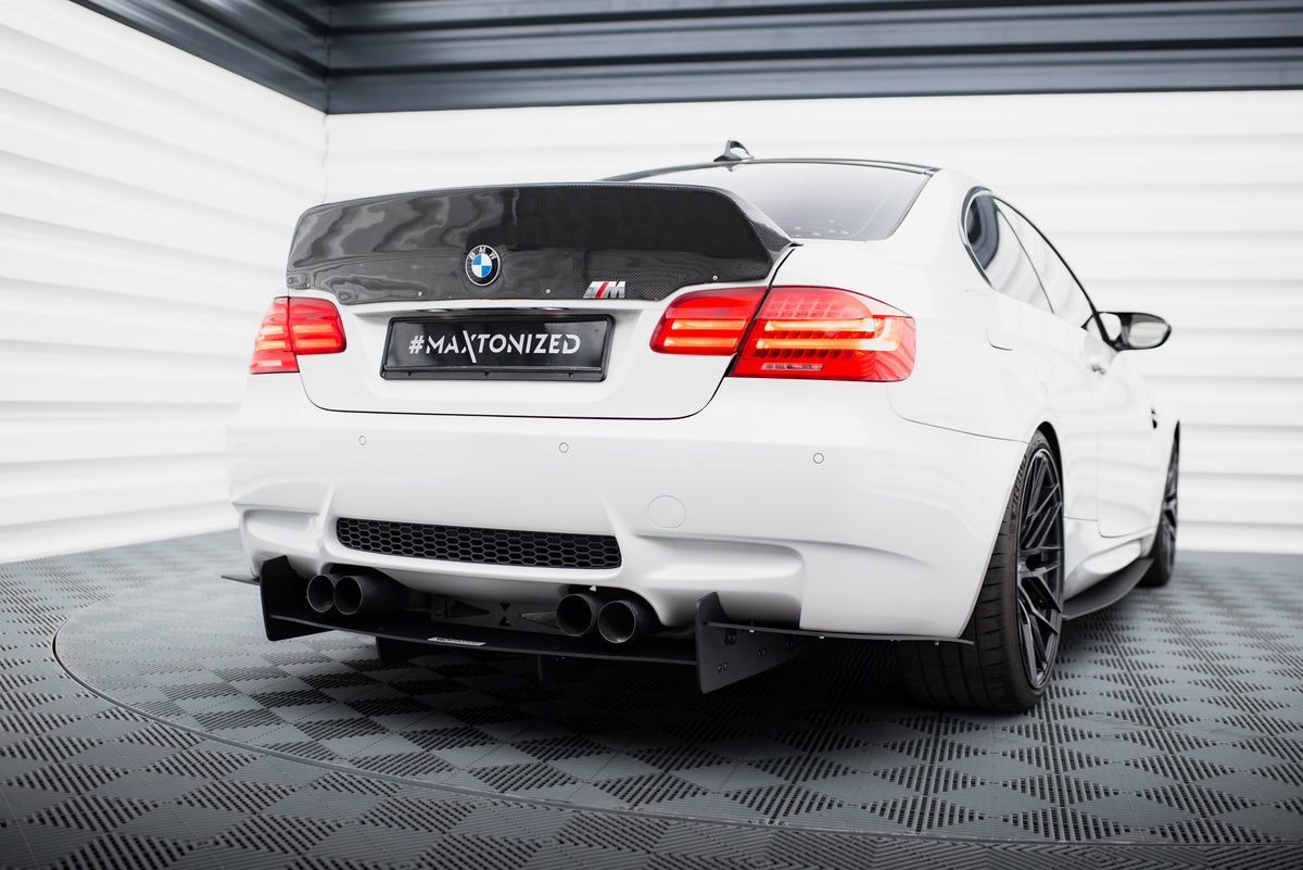 Diffuser bakdiffusor til BMW M3 E92 E93 i svart ABS – Maxton Design