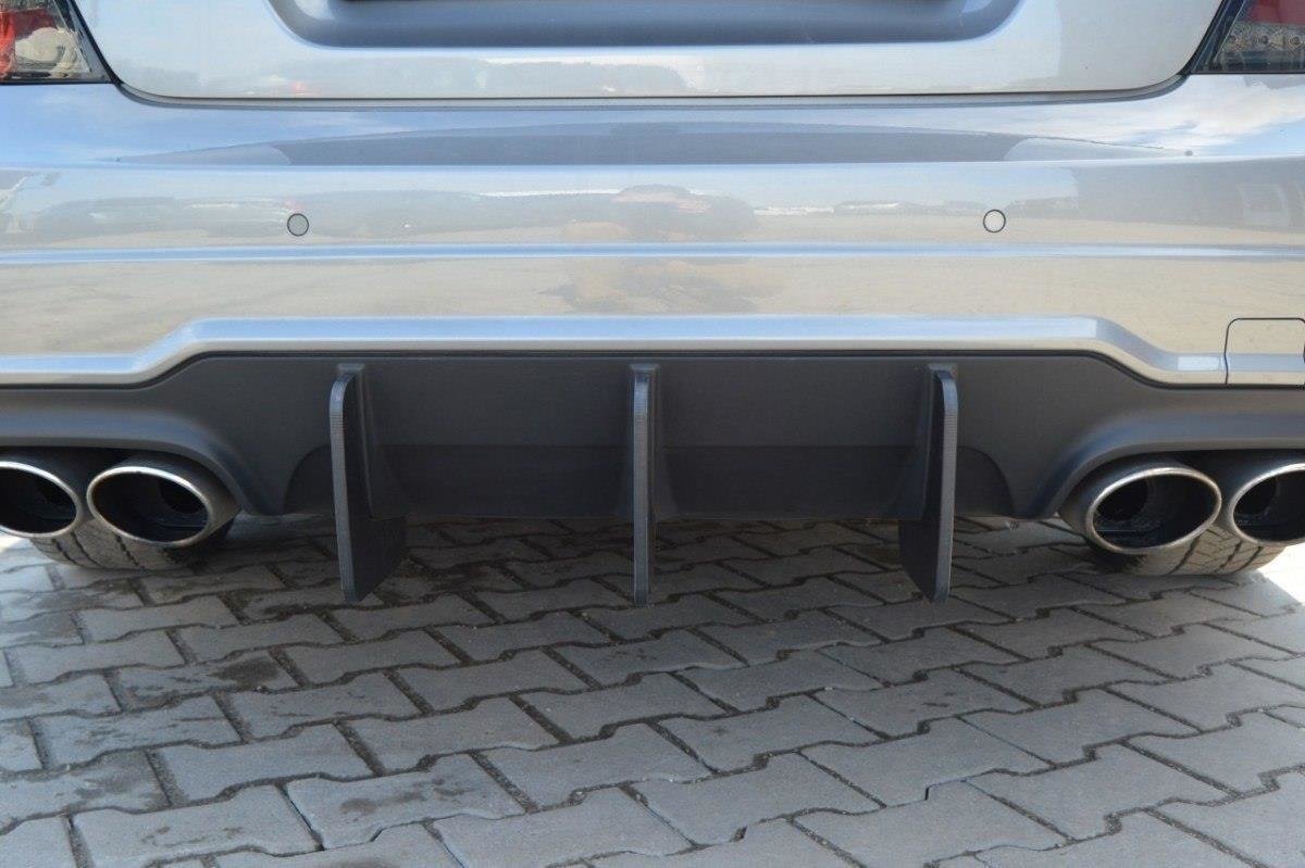 Diffuser til Mercedes C-Klasse W204 AMG-Line Facelift V.1 fra Maxton Design